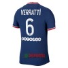 Oficiální Fotbalový Dres Paris Saint-Germain Marco Verratti 6 Domácí 2021-22 pro Muži